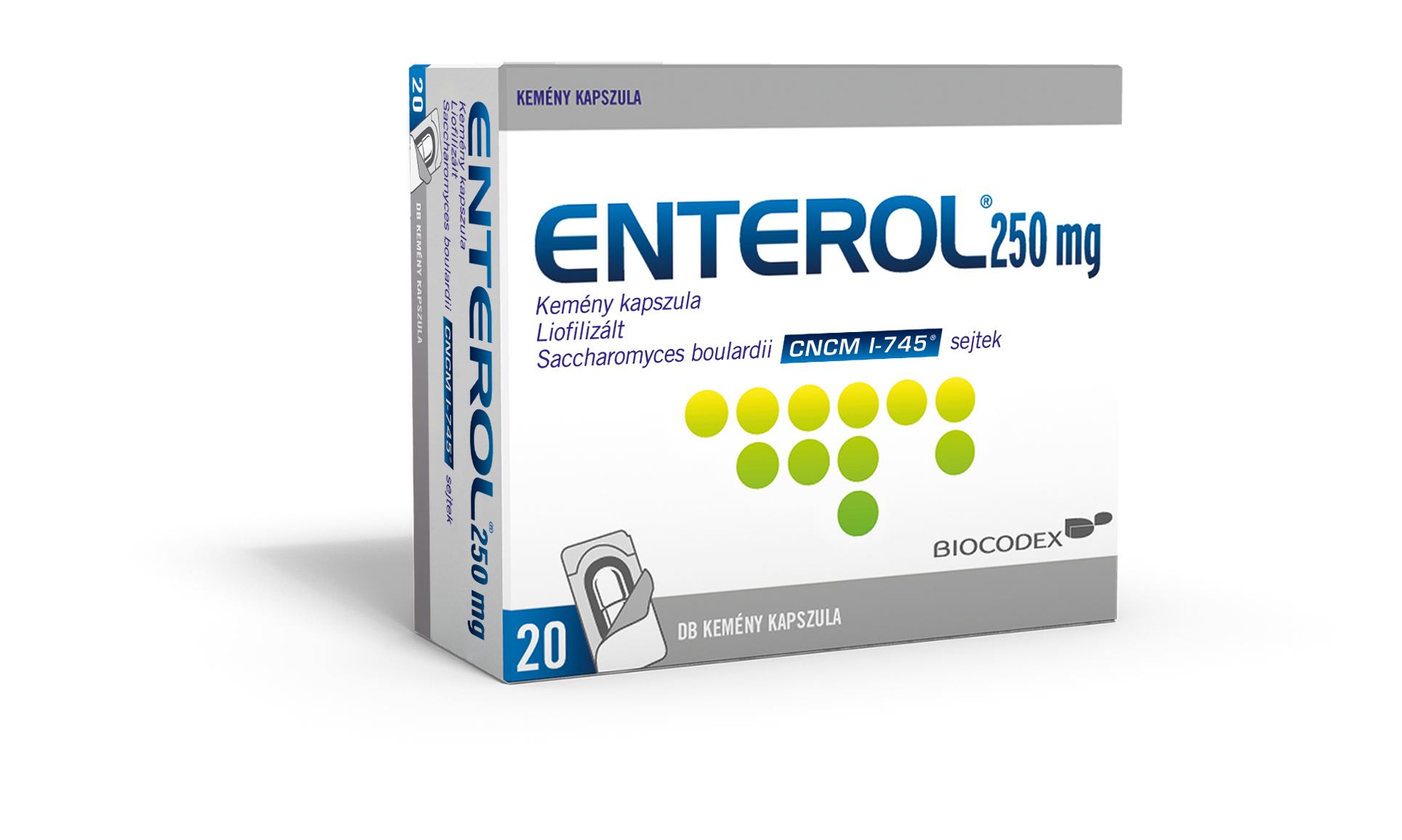 Enterol 250 mg kem ny kapszula 20X Probiotikum