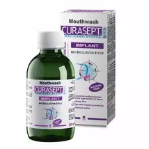 Curasept ADS Implant szájöblögető (0,2% CHX + HA, PVP-VA 200 ml)