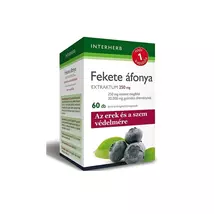 Interherb NAPI1 Fekete áfonya Extraktum 250 mg 60 db