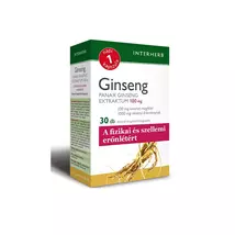 Interherb NAPI1 Ginseng panax Extraktum 100mg 30 db