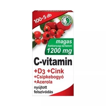 Dr Chen C-vitamin 1200mg +D3-vitamin +Cink +Csipkebogyó +Acerola filmtabletta 105x