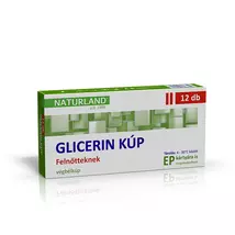 NATURLAND Glicerin Kúp Felnőtteknek 12x