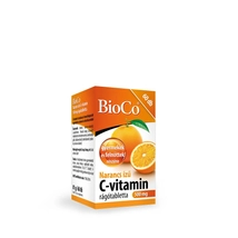 BioCo Narancs ízű C-vitamin 500 mg rágótabletta 60x