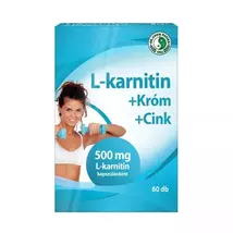 Dr Chen L-Karnitin 500+ Króm+ Cink kapszula 60x