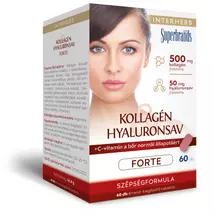 Interherb Kollagén & Hyaluronsav Szépségformula FORTE tabletta 60x