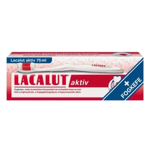 Lacalut aktiv fogkrém 75ml + Lacalut Special Edition fogkefe