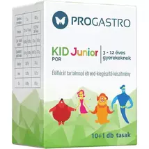 ProGastro KID Junior élőflórát tartalmazó étrend-kiegészítő készítmény 3-12 éves gyerekeknek 11x