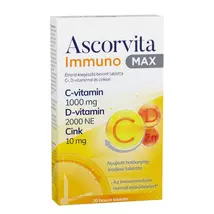 Ascorvita immuno max bevont tabletta 30x