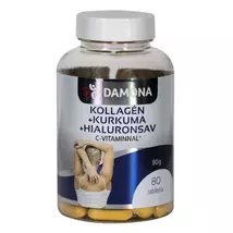 Damona Kollagén + Kurkuma + Hialuron tabletta 80x