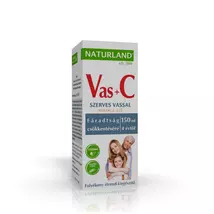 NATURLAND Vas+C-vitamin folyékony étrend-kiegészítő 150 ml