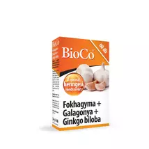 BioCo Fokhagyma + Galagonya + Ginkgo biloba 60x