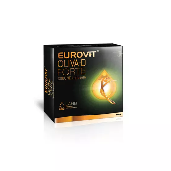 Eurovit Oliva-D Forte 3000 NE kapszula (D vitamin extra szűz olívaolajban) 60x