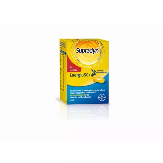 Supradyn Energia 50+ filmtabletta 30x