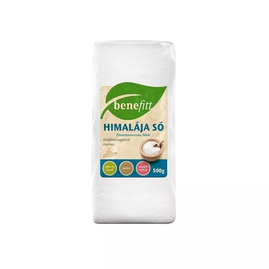 BENEFITT Himalája só fehér finom 500g