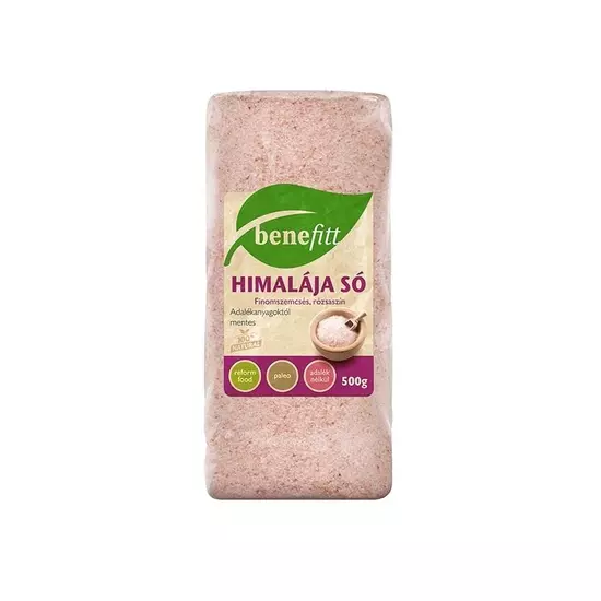 BENEFITT Himalája só rózsaszín finom 500g