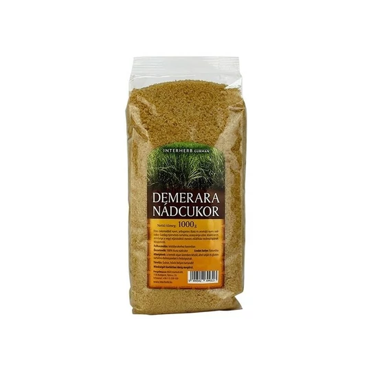 Interherb GURMAN Nádcukor Demerara 1000g