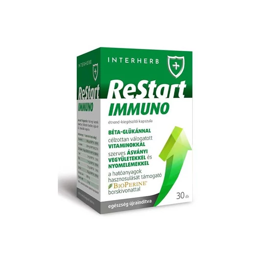 Interherb ReStart Immuno kapszula 30db