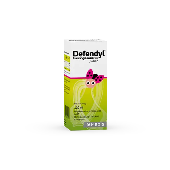 Defendyl-Imunoglukan P4H® junior szirup 120ml