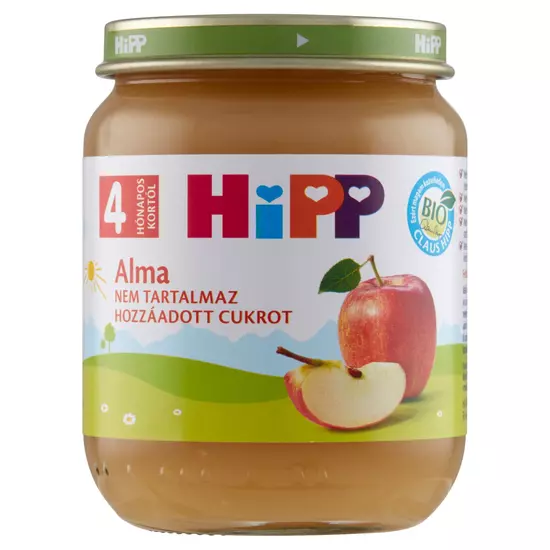 HiPP BIO alma gyümölcsdesszert 4 hónapos kortól 125 g