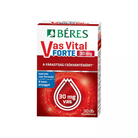 Béres Vas Vital 30mg forte filmtabletta 30x