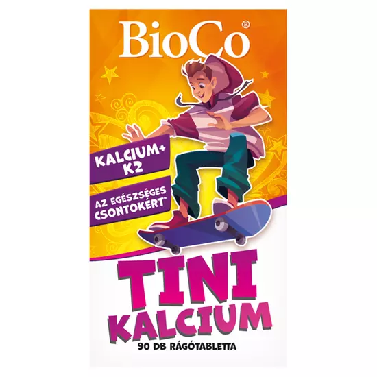 BioCo Tini Kalcium rágótabletta 90x