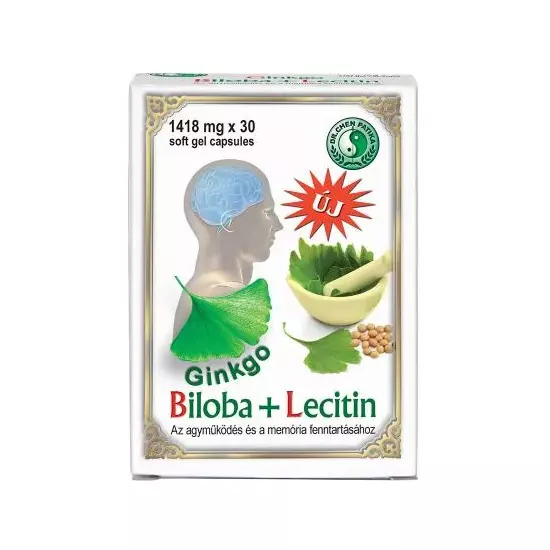 Dr Chen Ginkgo Biloba Lecitin kapszula 30x