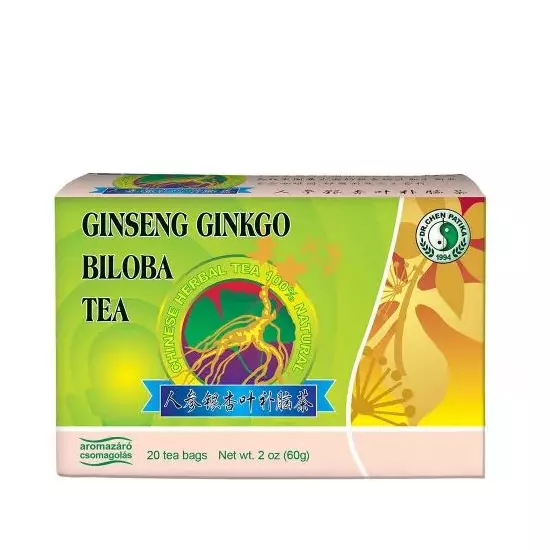 Dr Chen Ginkgo Ginseng Zöldtea 20x 3g