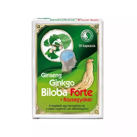 Dr Chen Ginseng Ginkgo Biloba Forte kapszula 30x