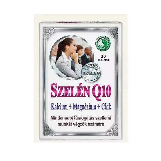 Dr Chen Szelén Q10 Kalcium + Magnézium + Cink tabletta 30x