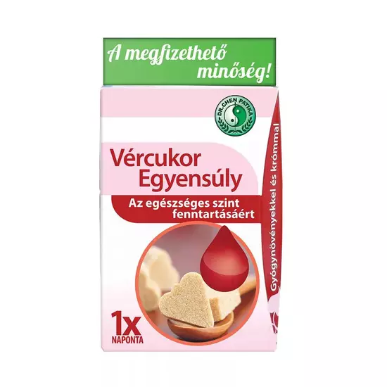 Dr Chen Vércukor Egyensúly kapszula 30x