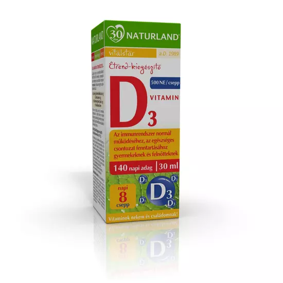 Naturland D3-vitamin csepp 30ml