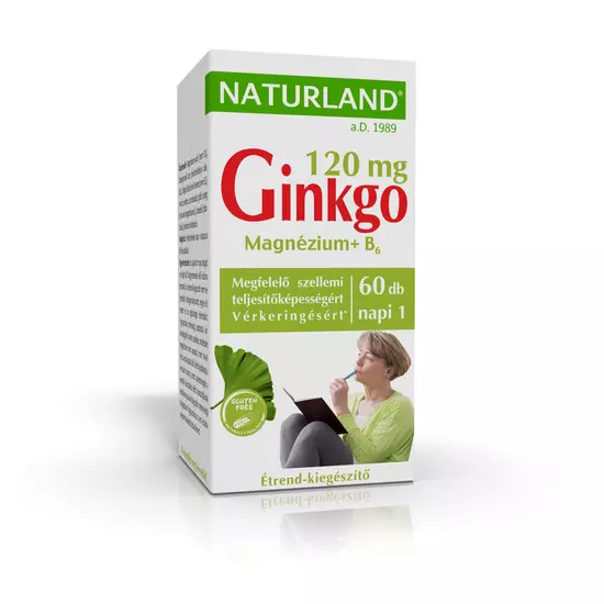 Naturland Ginkgo 120 mg KOMPLEX kapszula 60x