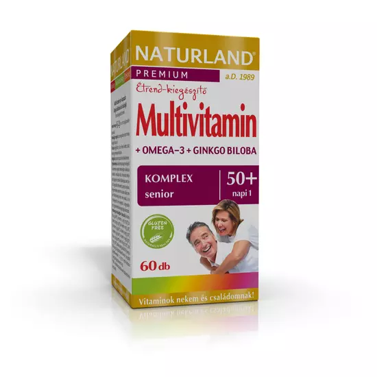 Naturland Multivitamin 50+ kapszula 60x