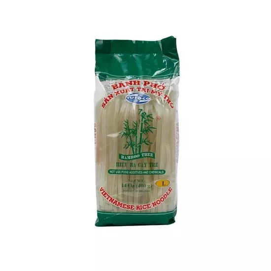 Rizstészta metélt 5mm 400g Bamboo Tree brand Banh Pho