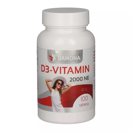 Damona D3 vitamin 2000NE tabletta 100x