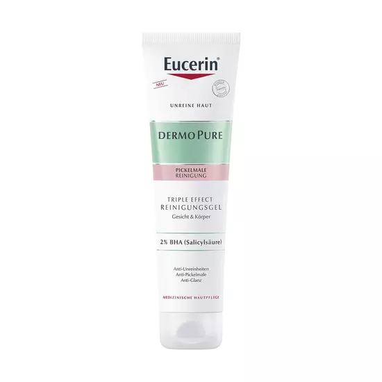 Eucerin DermoPure hármashatású mélytisztító zselé 150ml