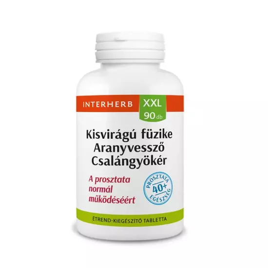 Interherb XXL 90 db Kisvirágú füzike&Aranyvessző&Csalángyökér kapszula