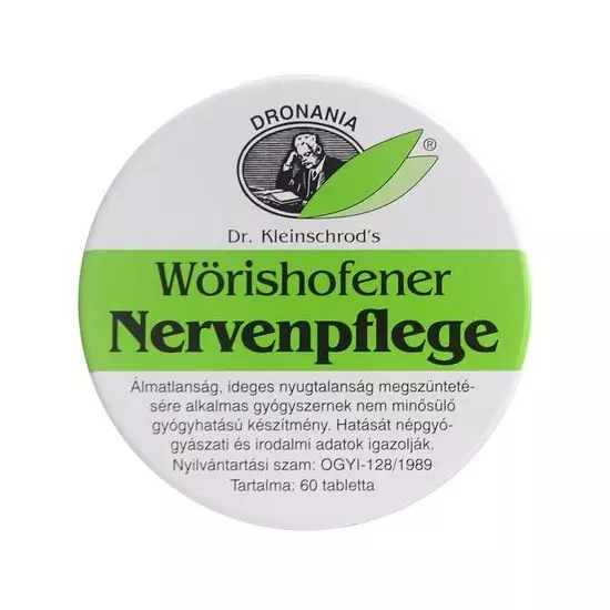 Wörishofener Nervenpflege Nyugtató Tabletta 60x