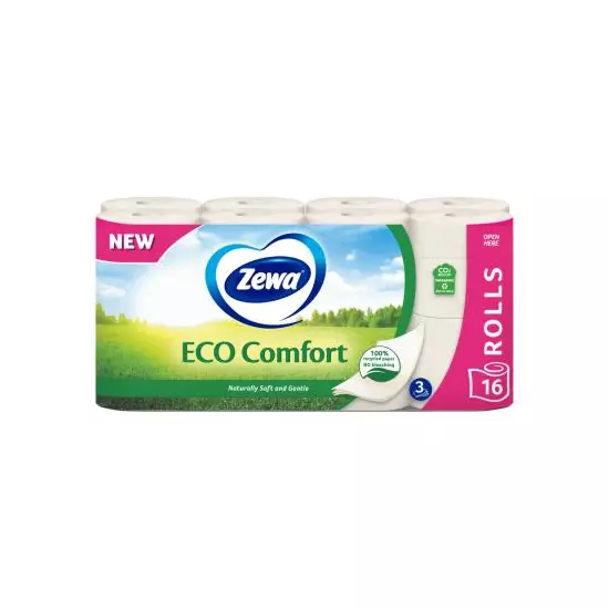 Zewa Eco Comfort 3 rétegű toalettpapír 16 tekercs