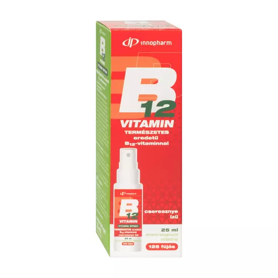 InnoPharm B12 cseresznyés szájspray 25ml