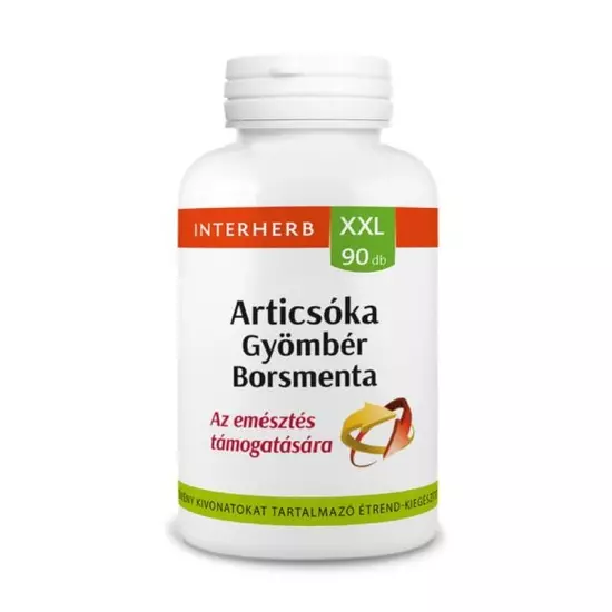 Interherb XXL 90 db Articsóka&Gyömbér&Borsmenta