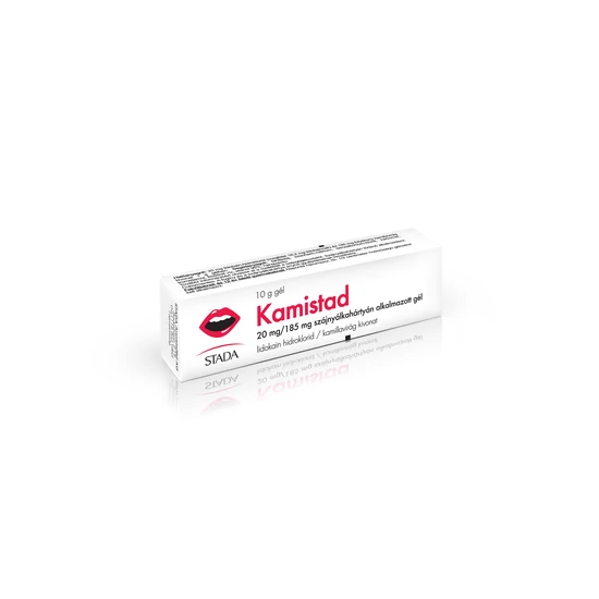 Kamistad 20mg/185mg szájnyálkahártyán alkmazható gél 10g